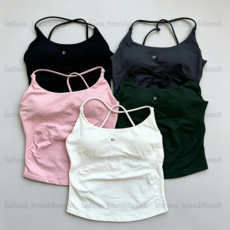 Designer Women Twist Back Top Yoga Sports Bra Seamless Cross Back Tank Tops High Stretch Workout Clothes Gym Sportswear Fitness Running Vest-image-1096305987