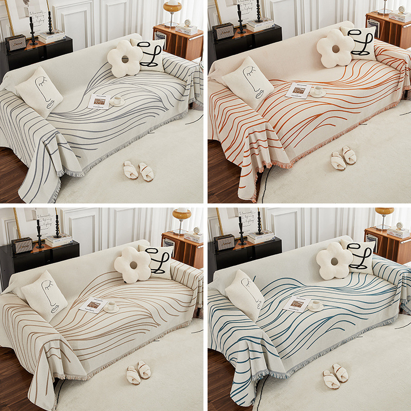 Sofa cover, full-coverage jacquard sofa blanket, all-season sofa cushion.NE632601-image-1102614070