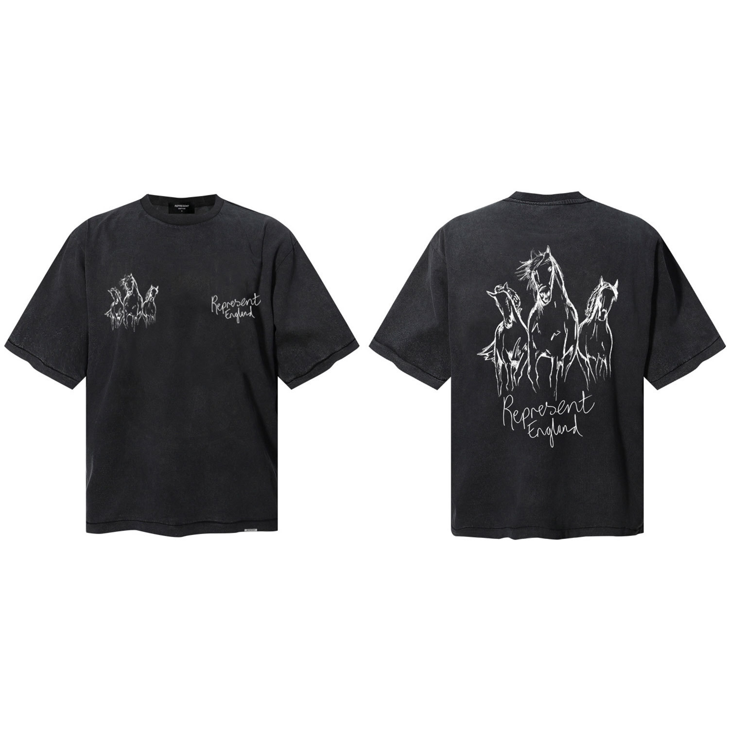 tshirt Designer summer Shirts Mens Retro Letters Printed Gothic Tee Owners Club Cotton Short Sleeves T-Shirt oversized pull t shirt eur size S M L X