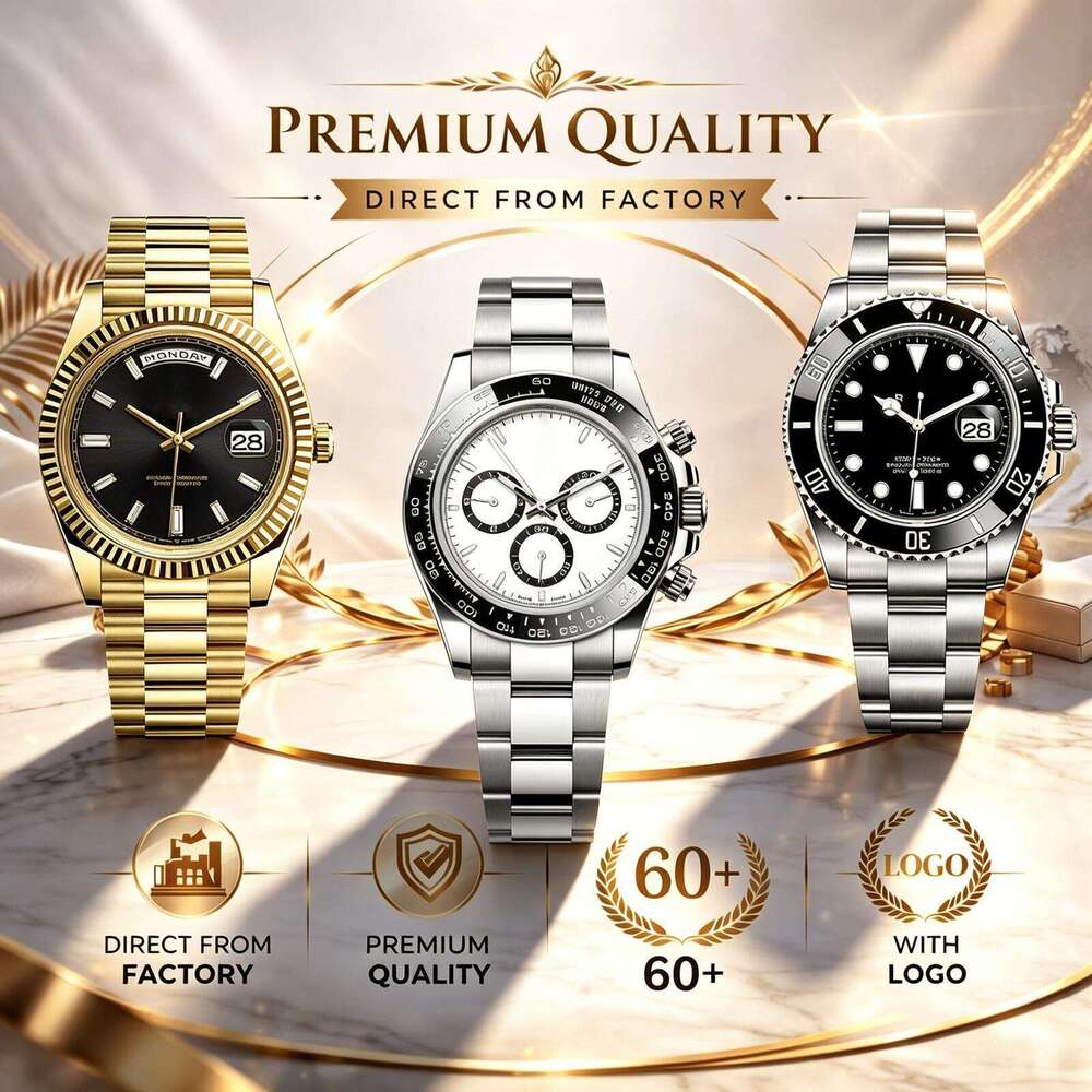 RO-Lemen Watch DD DTN DJ Montres pour hommes Montres-bracelets à mouvement mécanique automatique Montre en acier inoxydable Montre en verre saphi