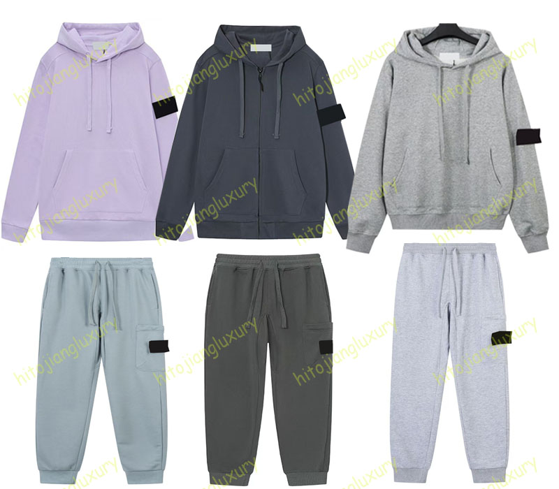Men Tracksuits Fashion Jackets Suits Hiphop Style Clothing Set Autumn Streetwear Winter Sportwear Coat Jogger Pants88998