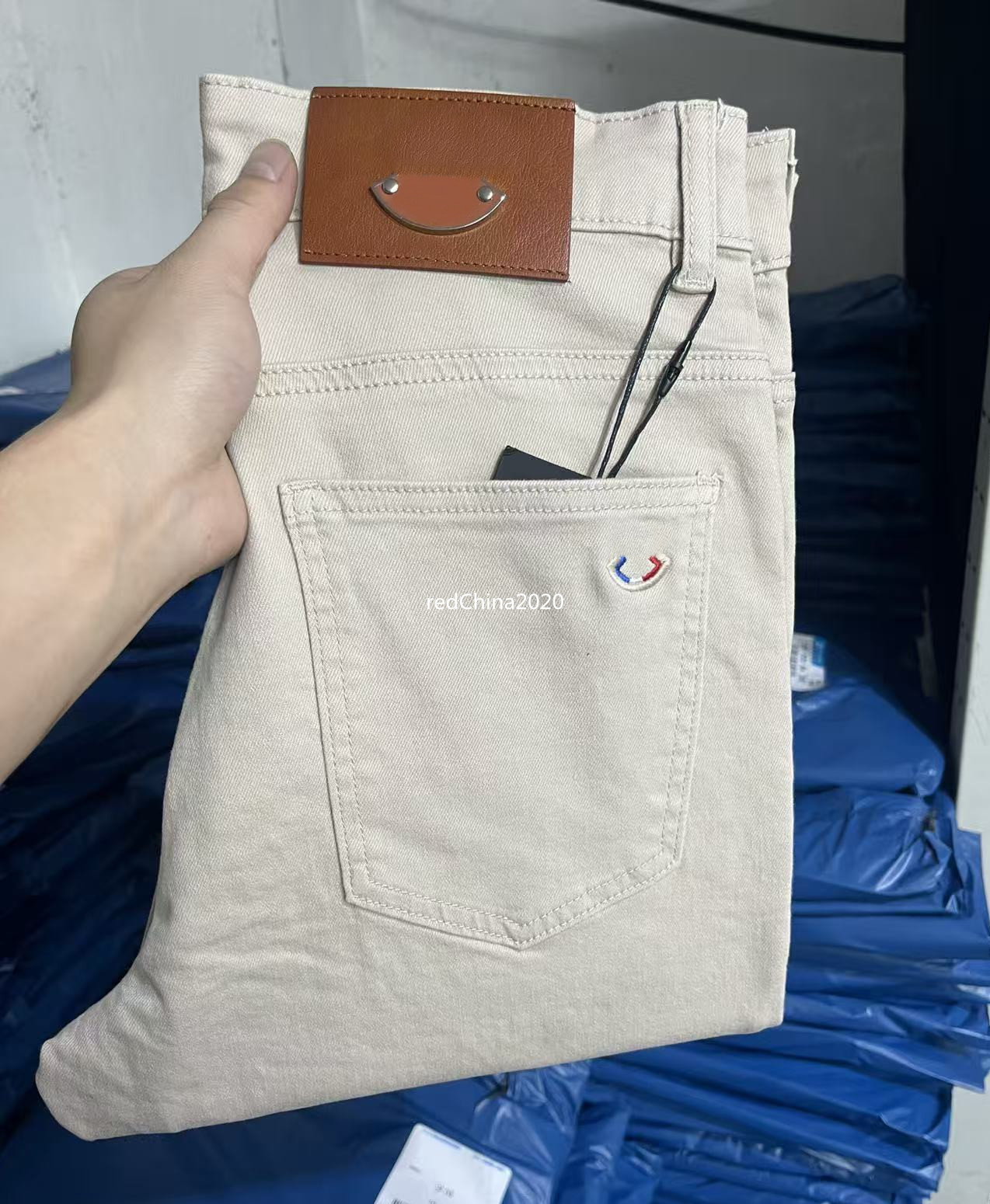 2026 New Fashion jeans Denim Trousers Mens Business casual Jeans Designer Jean men Pants High-end Quality Straight Design Retro Streetwear Casual lo