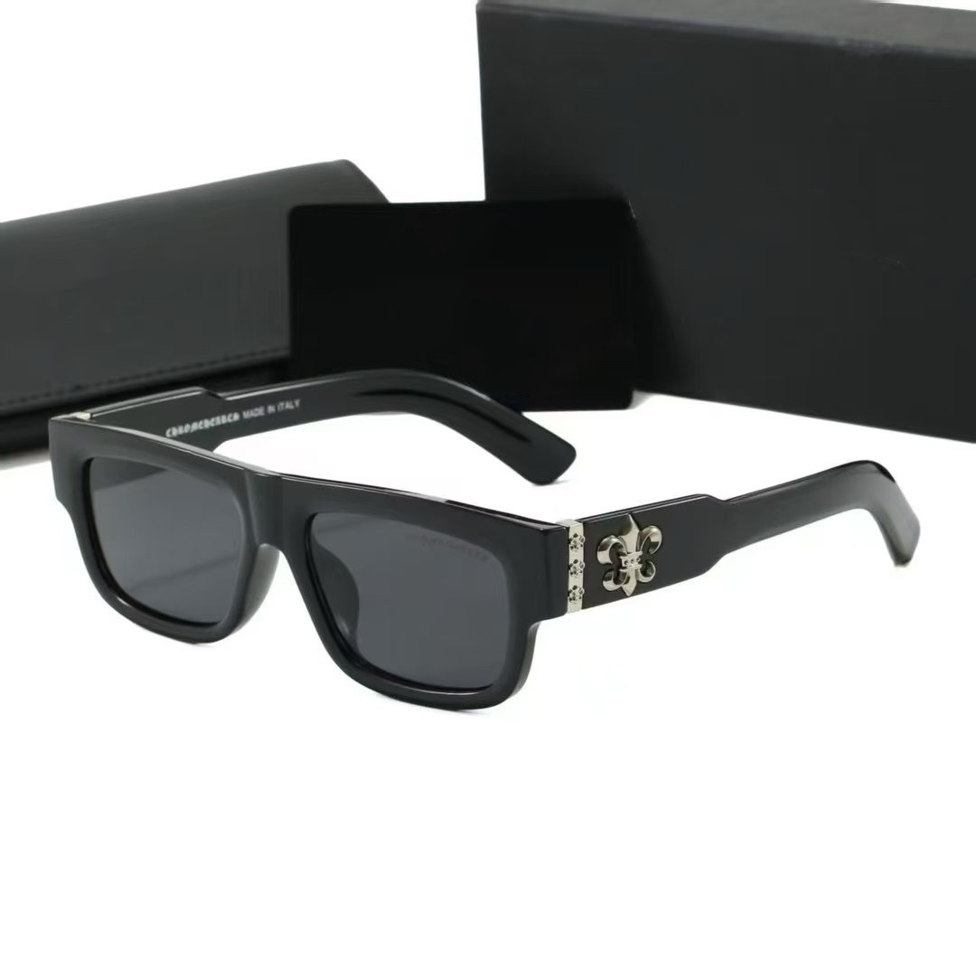 New CHRO~ Designer Sunglasses Luxury Brand Sunglass UV400 Square Acetate Frame Shades Fashion Classic Ladies glasses For Men Women 12 Colors With Or