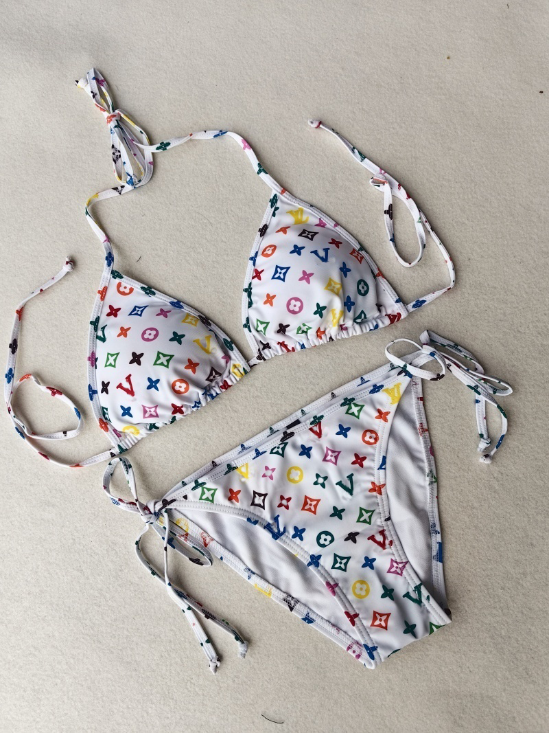 Womens Swimwear Sexy Bikini Tight-fitting String Swimsuit For Women High-end Backless High Waist Slimming Beachwear Without Steel Support $24