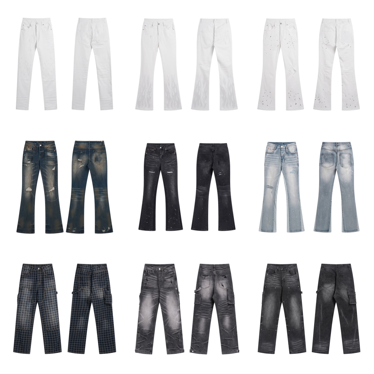 Designer purples Jean For Mens jeans letters Designer Pants Denim Trousers Mens purples jeans High Quality Straight Retro Ripped Biker Motorcycle Je