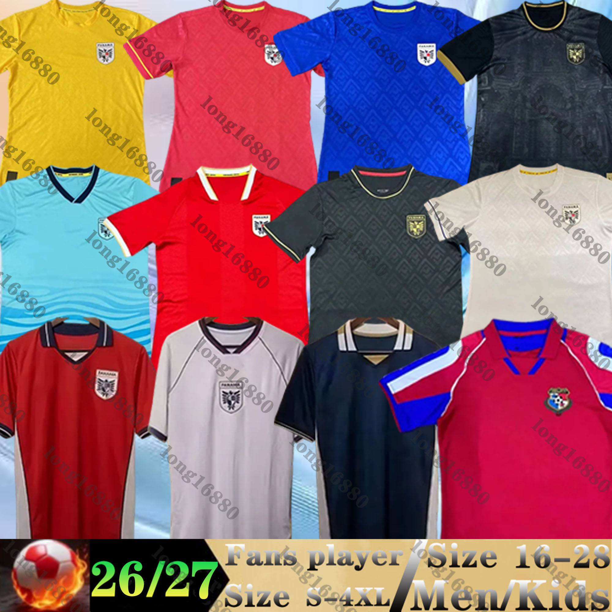 national team Panama 2026 2027 World Cup Soccer Jerseys 24 25 26 27 Home Away Third Fans Football Shirts Men TEJADA DAVIS BLACKMAN ANDERSON MILLE-image-922629684