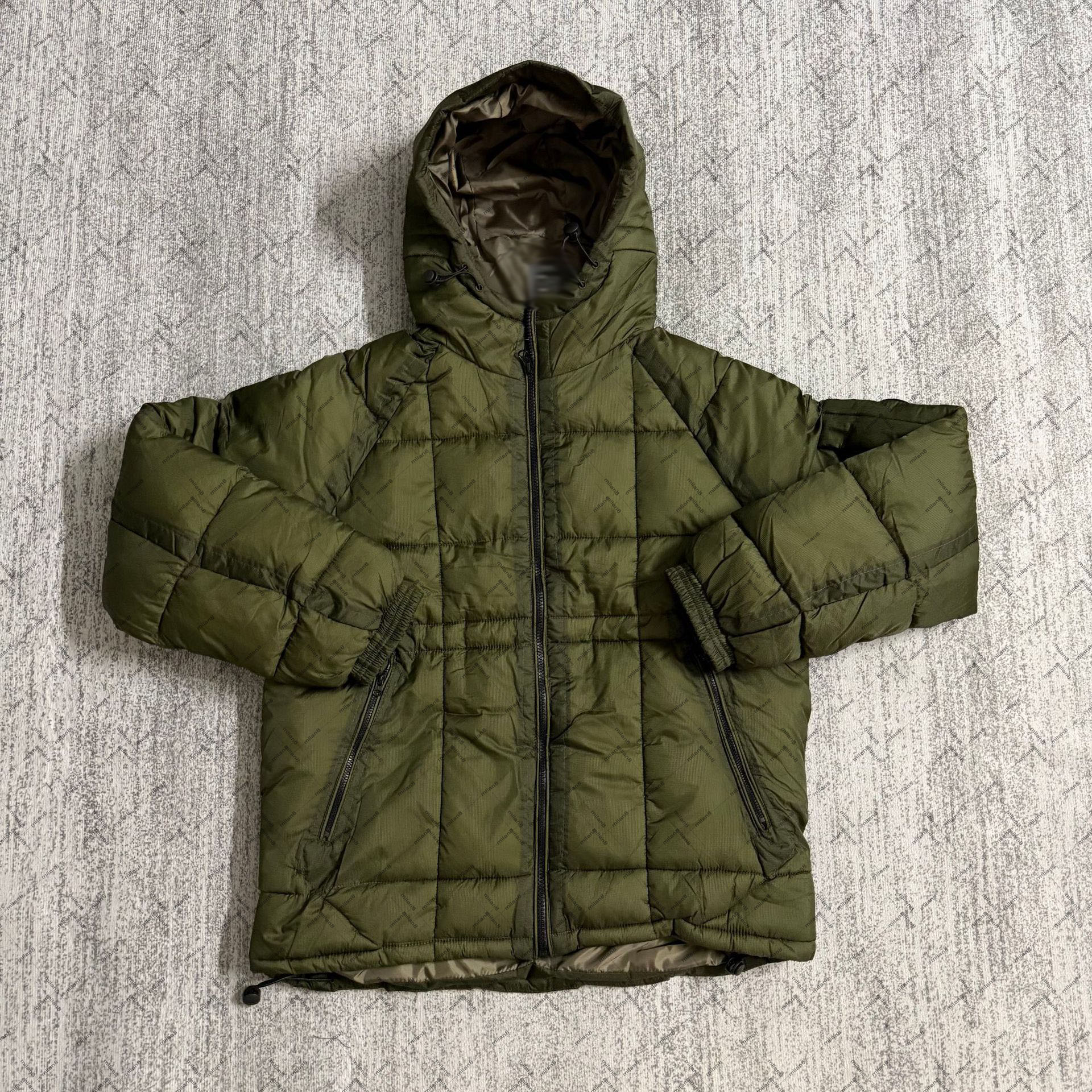 Mens jackets puffer jacket Utility Jacket Goggle Hood Lens Detail Waterproof Techwear Coat-image-748441813