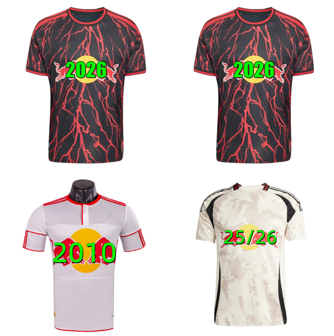 2026 2027 New York Red Soccer Jerseys 2010 2011 Henry Marquez retro BURKE LUQUINHAS VANZEIR AMAYA NEALIS TOLKIN MORGAN BULLS 25 26 27 football me-image-769910688