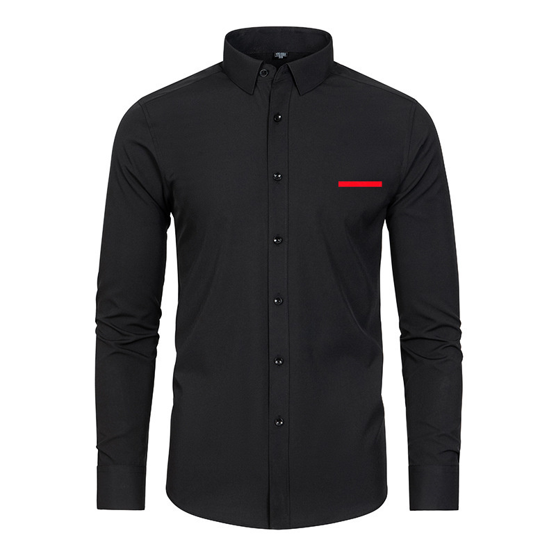 designer men's dress shirt for men Mens button up shirt tshirt Casual stretch non stretchable Shirts chemise homme T-shirts Long Sleeve tees cl