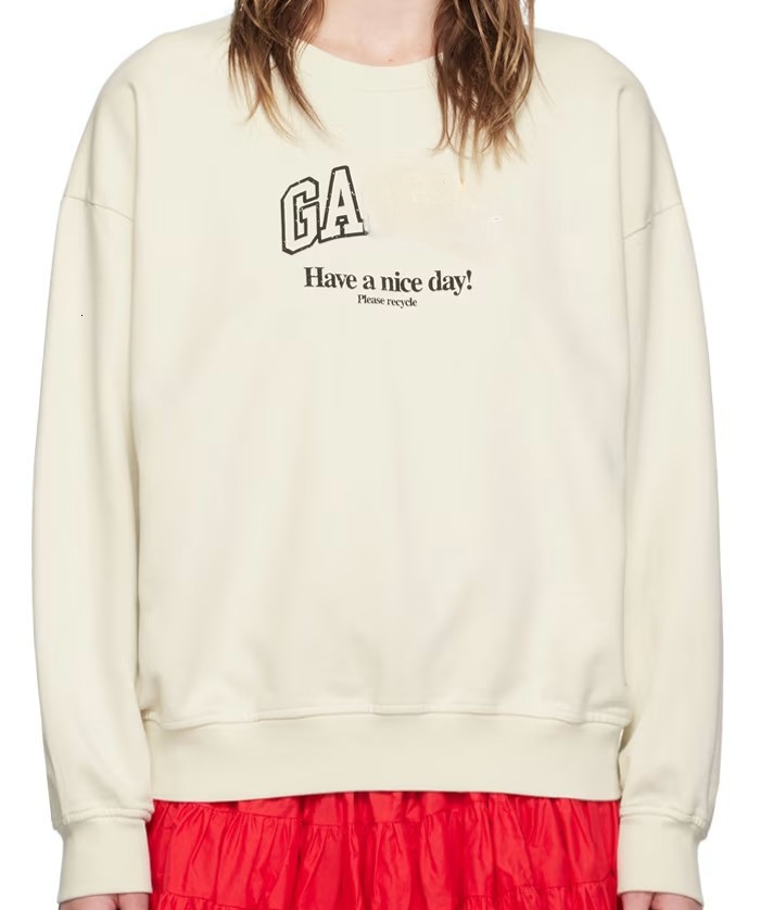 GA Hoodie Designer Unisex Casual Mens Womens Cotton Breathable Winter GA Sweatshirt Vintage Homme Long Sleeves Crew Neck Thick Warm Trendy Printed S