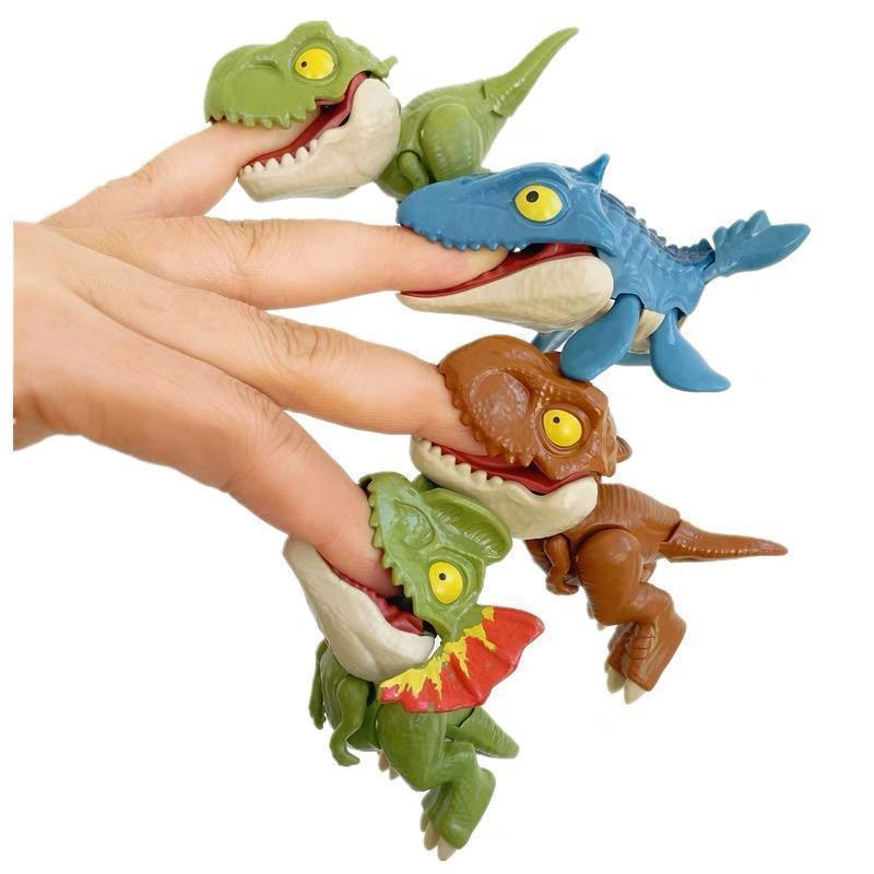 Dinosaur Blind Box Bite Your Fingers Dinosaur Model Toy Surprise Children's Cartoon Dinosaur Egg Blink Box Toy WZ005-image-1102975599