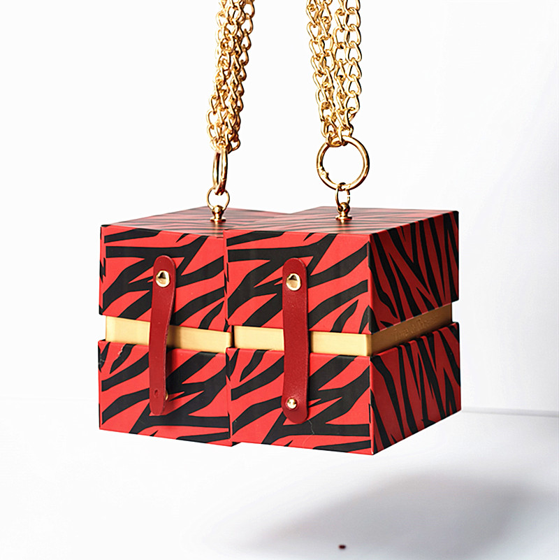 Customizable Print Zebra Design Gift Containers for Cosmetics-image-1103074127