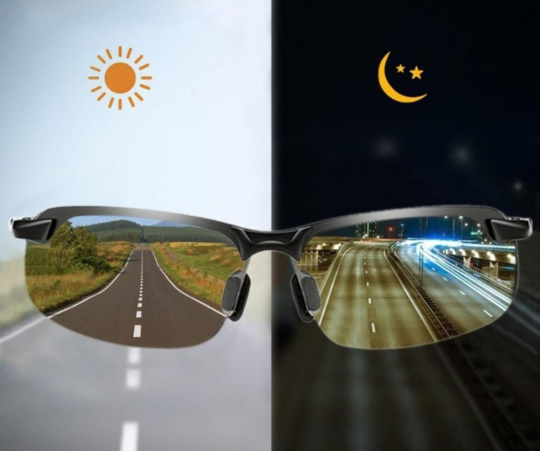 Free Shipping luxury Men black metal frame fashionable glasses - TAC lenses suitable day night driving fashionable daily casual wear