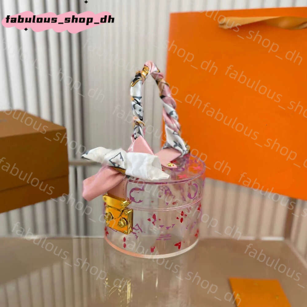 Box Scotts Transparent Small Makeup Box Shoulder Bag Designer Handbags Women luoisly Cosmetic Vuiittionbags Transparent Box High Quality PVC Jellyys