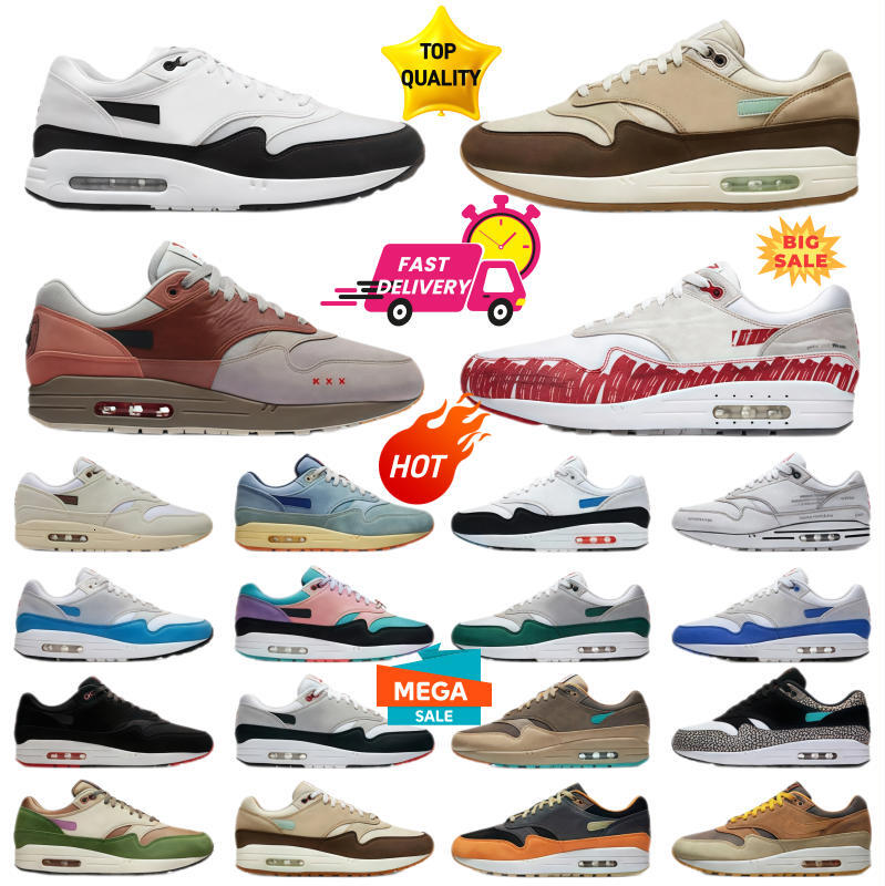 Designer Running Mens Womens 87s 87 Shoes Red Runner Brown Barely Rose Triple Black White Cactus Multi Air87 Trainer Sports Sneakers Sizes 36-45