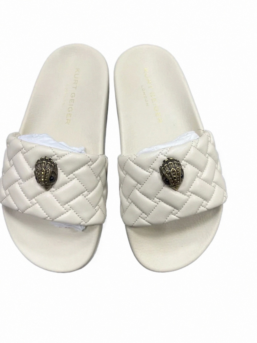 kurts Gegiers Slides Sandali Kensingtons da donna firmati londinesi Supporto per arco Kurts Eaglehead Infradito Pantofole Appartamenti in gomma test