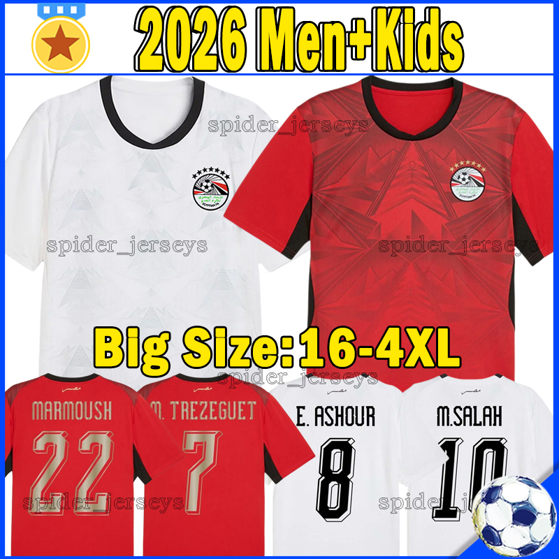 XXXL 4XL 26 27 Egypt Soccer Jerseys M.TREZEGUET ZIZO MARMOUSH M.MOHAMED 2026 2027 Egyptian Football Association Football Shirts I.ADEL E.ASHOUR M-image-938828798