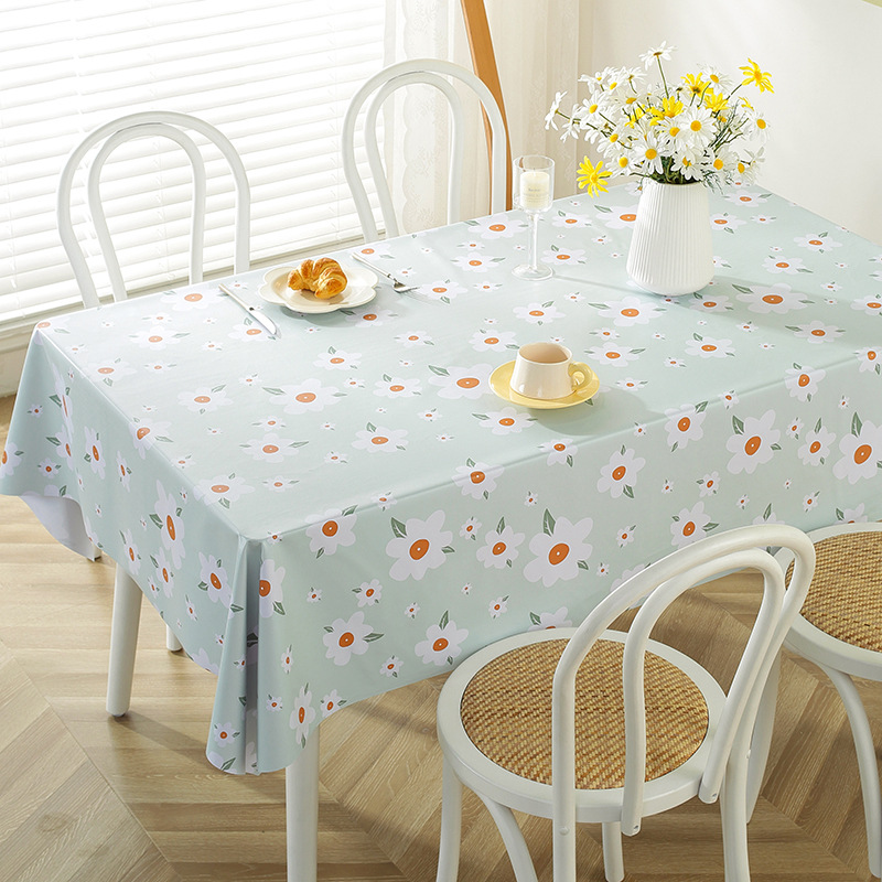 Waterproof and oil-proof PVC digital direct-injection rectangular tablecloth for dining tables and coffee tables.FB9W01-image-1103248817