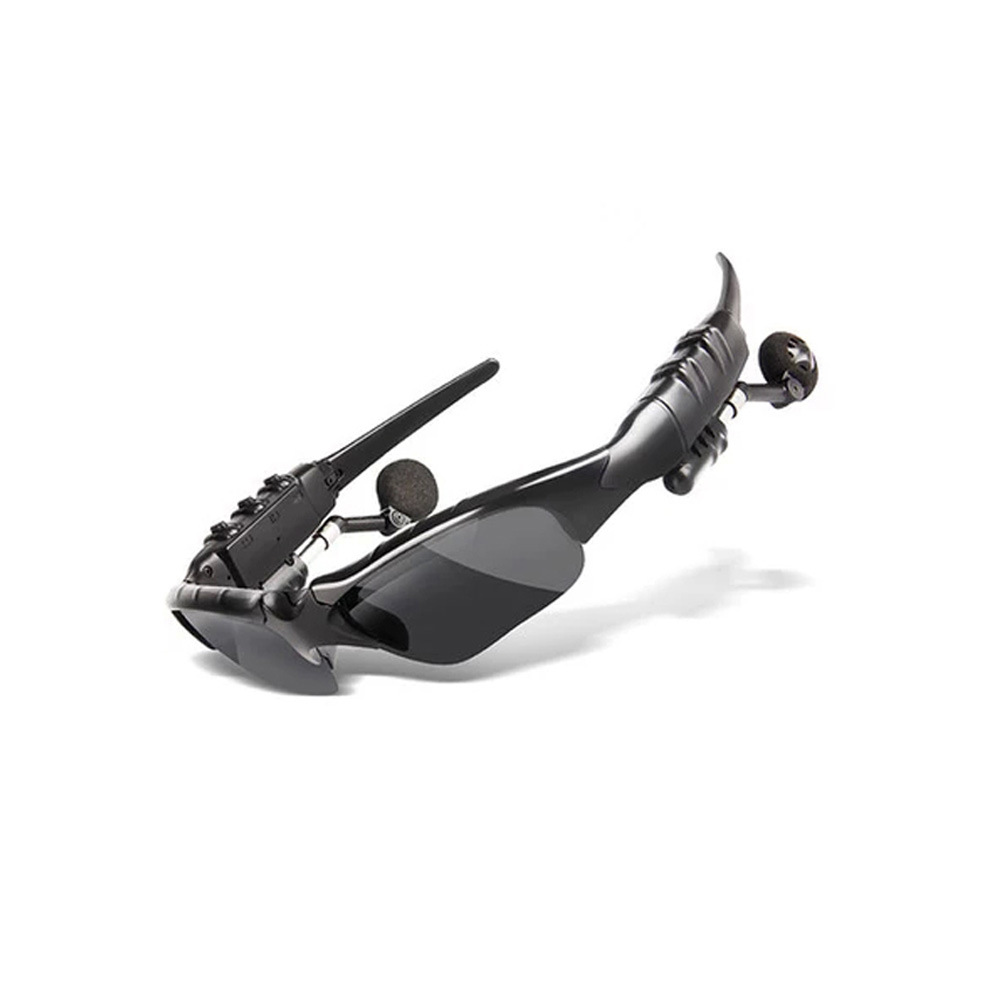 Free Shipping luxury Wireless Glasses 2-in-1 Polarized Fashion Glasses Earphones Wireless Headwear Earphones