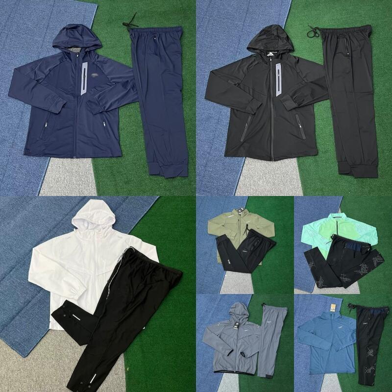 Heren Designer nkmiller Trainingspak Heren Designer 2-delige set Hoge kwaliteit jas Jas Sneldrogend Ademend Casual joggingpak voor de zomer Lange mo