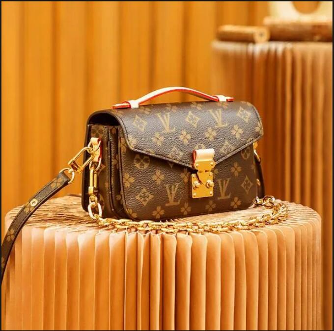 Designer women crossbody Satchel Oxidizing METIS Elegant Handbag Messenger Shoulder Bags Ladies Clutch Purse Shopping tote bag handbags