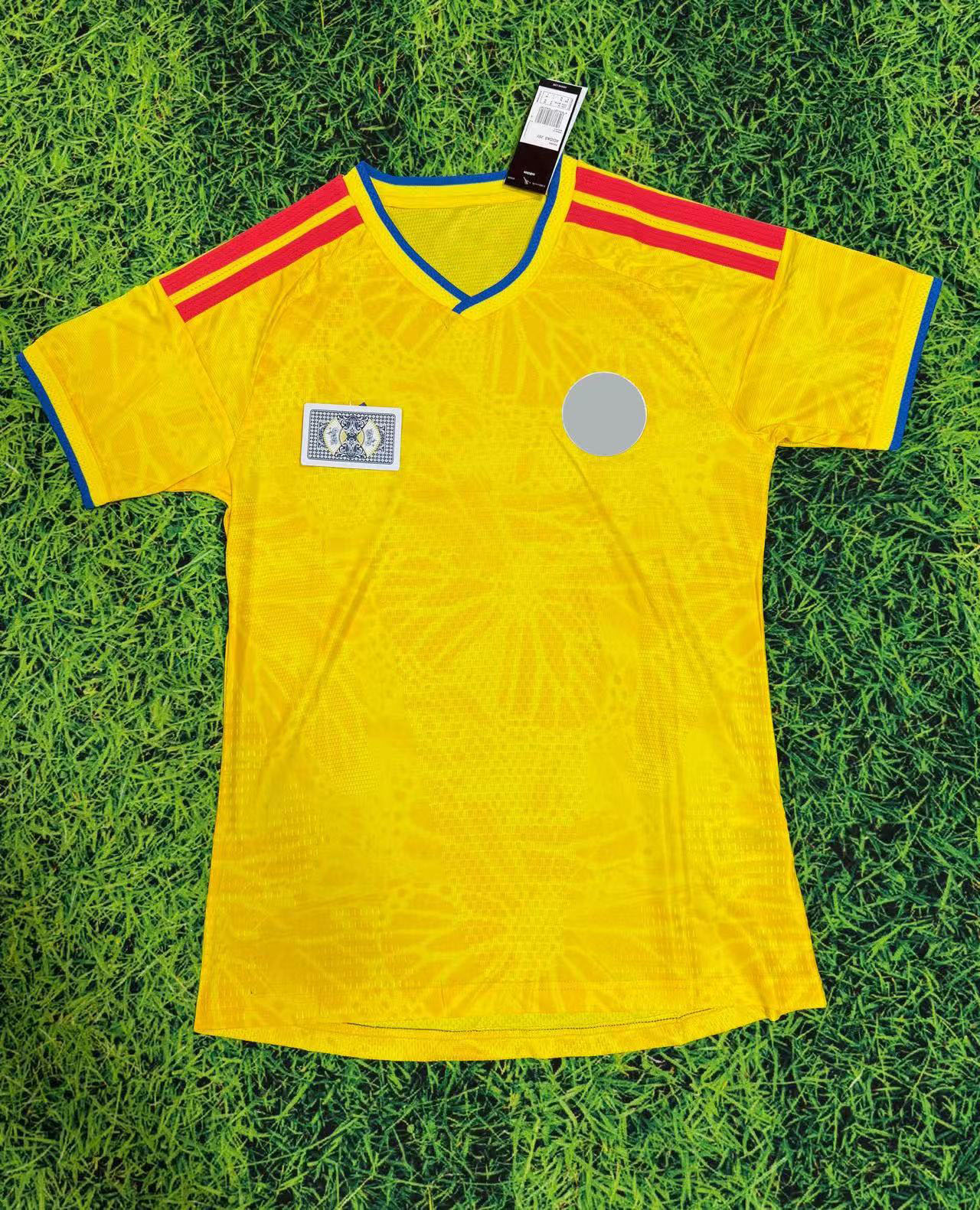 Soccer Wear world cup letter knitted sweater in autumn / winter knitting machine e Custom detail crew neck cotton Fans Tops&Tees Athletic & Outdo