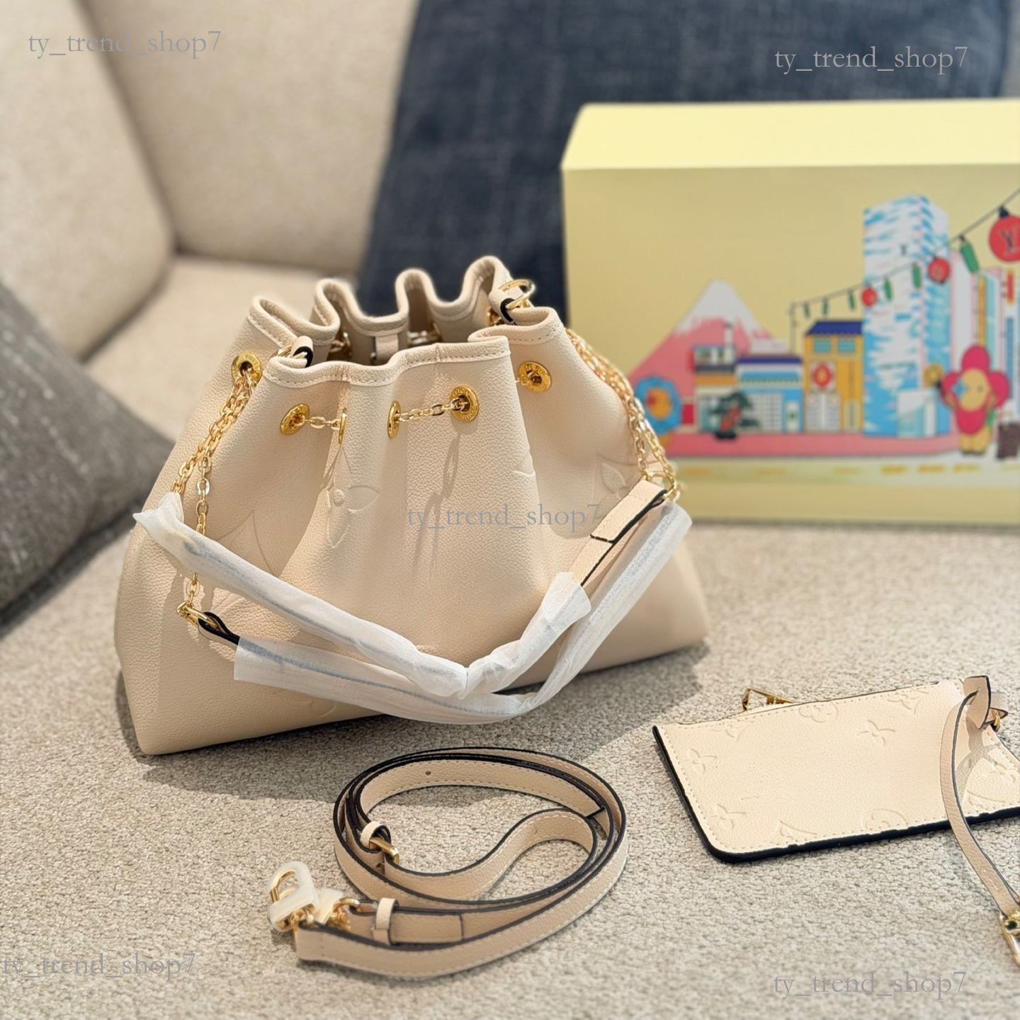 2026 New Arrivals luxury Bundle purse shoulder bag mirror Designer bag designer Monogram mini leather travel Bag womens fashion crossbody bags c6b 5