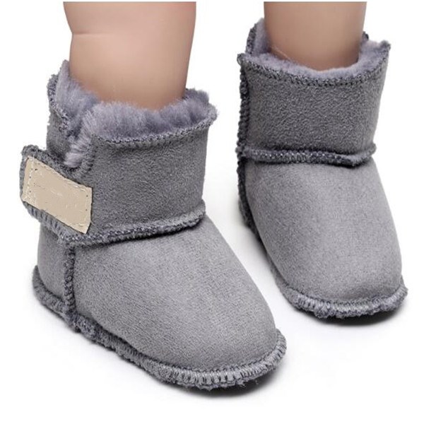 Fashion Luxury kids Boys Girls Snow Boots Designer Baby Warm Soft Sole Boots Winter Baby Shoes Toddler Infant First Walkers