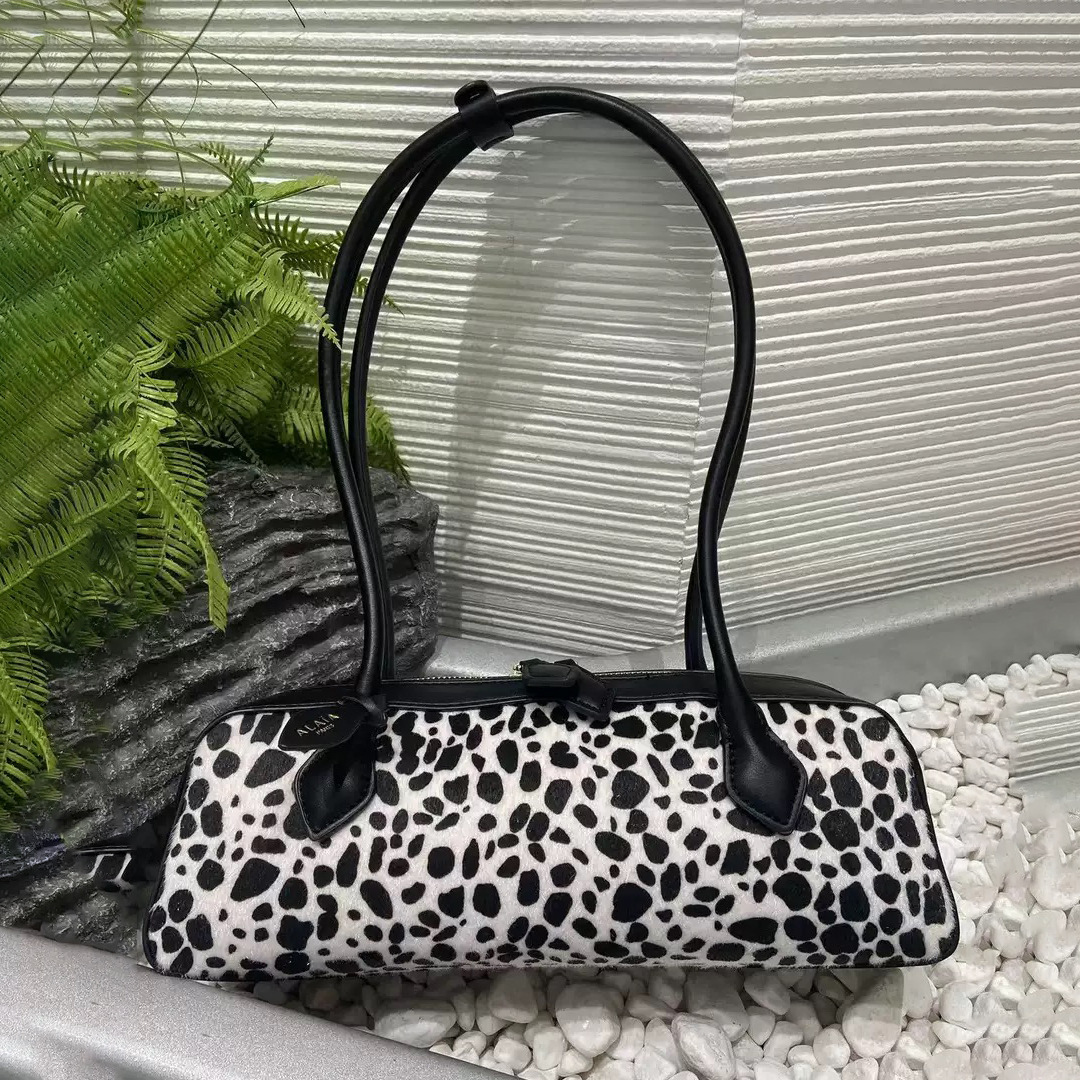 aAlaiabags Designer Bag Alaibag Luxury Bag European And American Fashion Bag New Trendy Baguette Spring Summer Genuine Leather Shoulder Underarm 7d