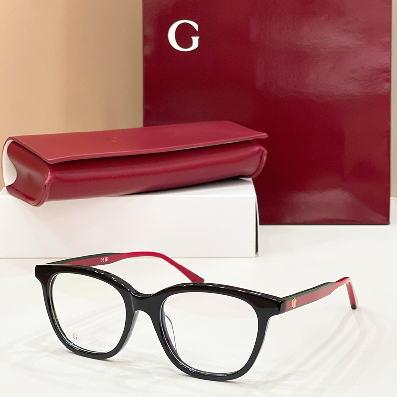 Designer Reading Glasses Women Mens Glasses GG 1864o Square Frame Acetate Clear Lenses Eyewear Y2K Daily Outfit Luxury Brand Glasses Compatible to P