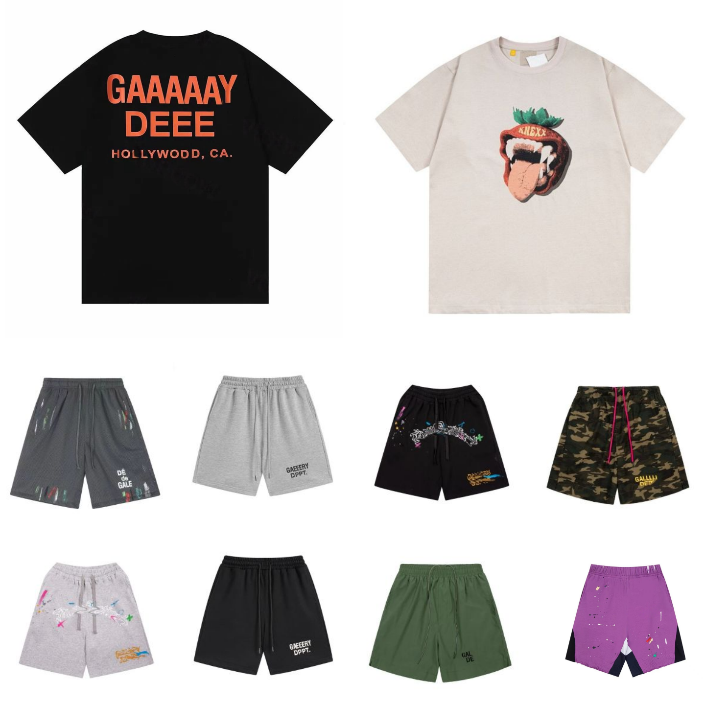 Mens Shorts Designer tee shorts Tracksuits Designer T Shirt Embroidery Printing Letter Summer Fashion Cotton Cord Breathable Tshirt shirts lovers sa