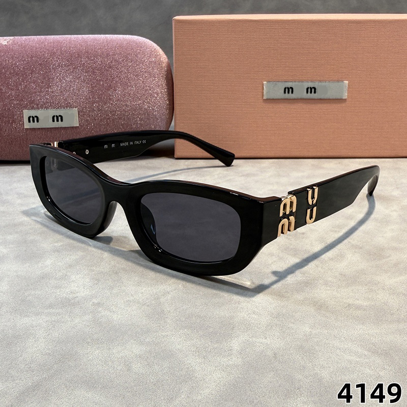 Nouvelles lunettes de soleil de luxe mu designer femmes hommes portant la mode vente chaude mm lunettes senior pour femmes lunettes cadre vintage
