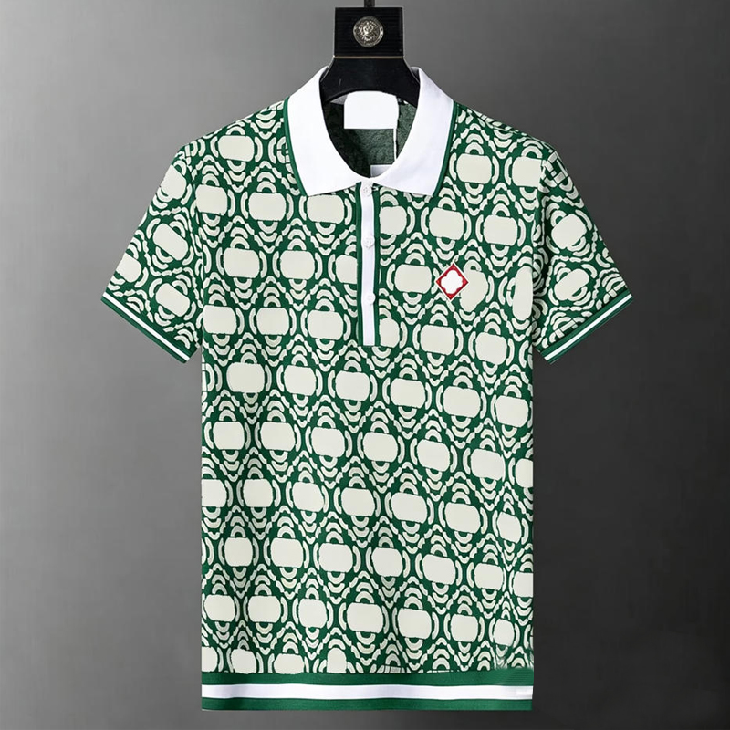 Quality Brand Pony embroidery polos shirts Men's polo shirts designer Graphic T-Shirt Business standing collar cotton fashion mens women polo A