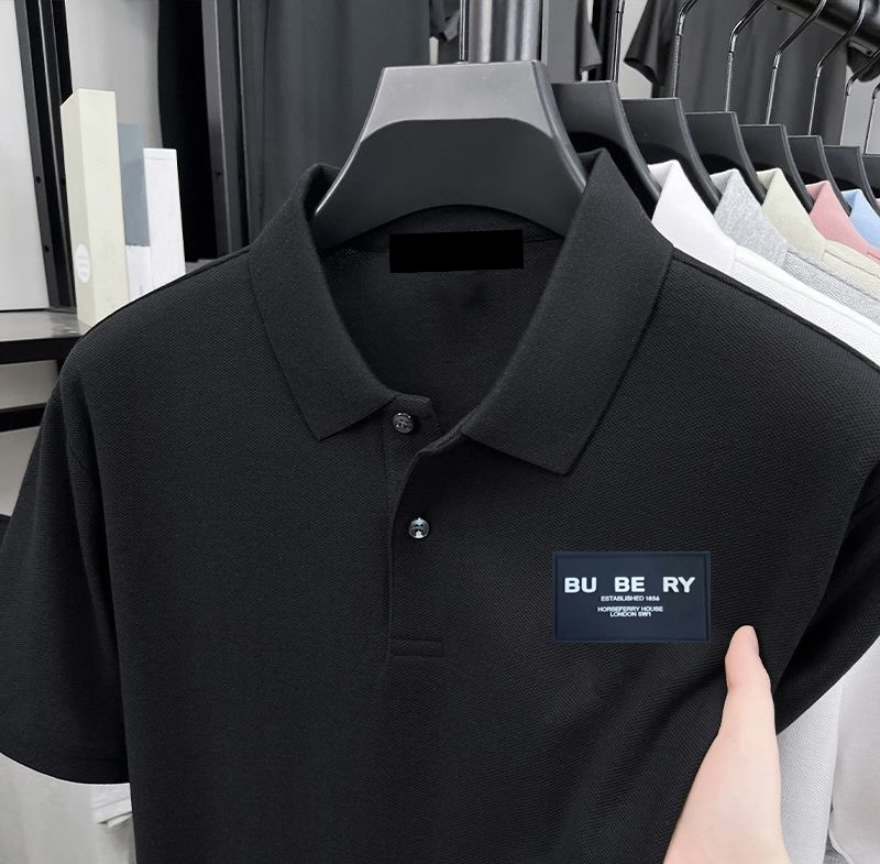 Brand clothing designer men's and women's high-end business casual stylish and fashionable short-sleeved polo shirts and T-shirts