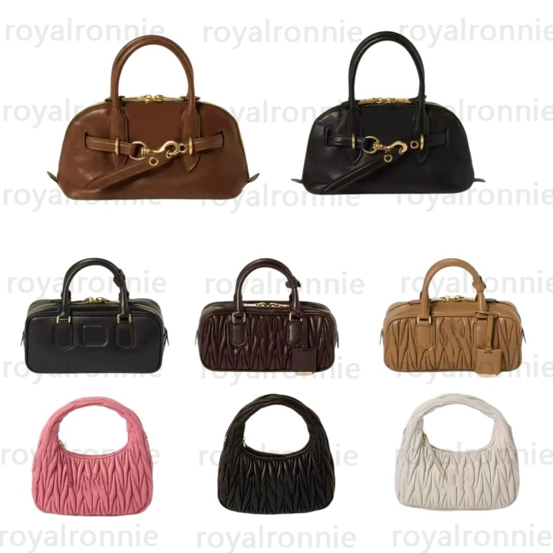 Luxury Designer Bag Underarm Shoulder Bag Half Moon Hobo Wander Quilted Armpit Tote bag Cross body Women's Crossbody Handbags Clutch Purse Fash