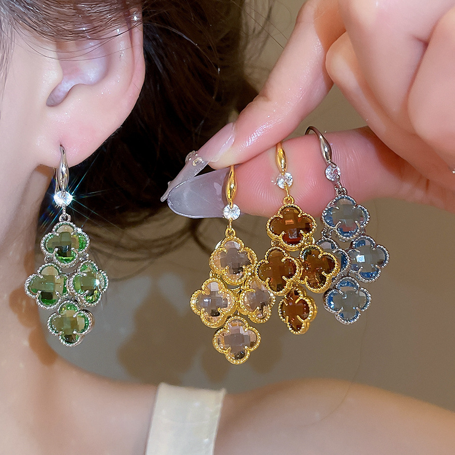 European and American cross-border niche design earrings, unique trendy exaggerated earrings for women-image-1103368233