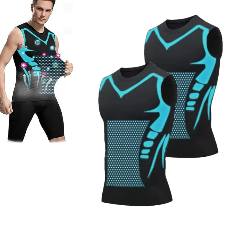 Mens shoulder quick drying vest sports tight fitting vest super elastic breathable sweat absorbing running fitness training 260423BANJIA