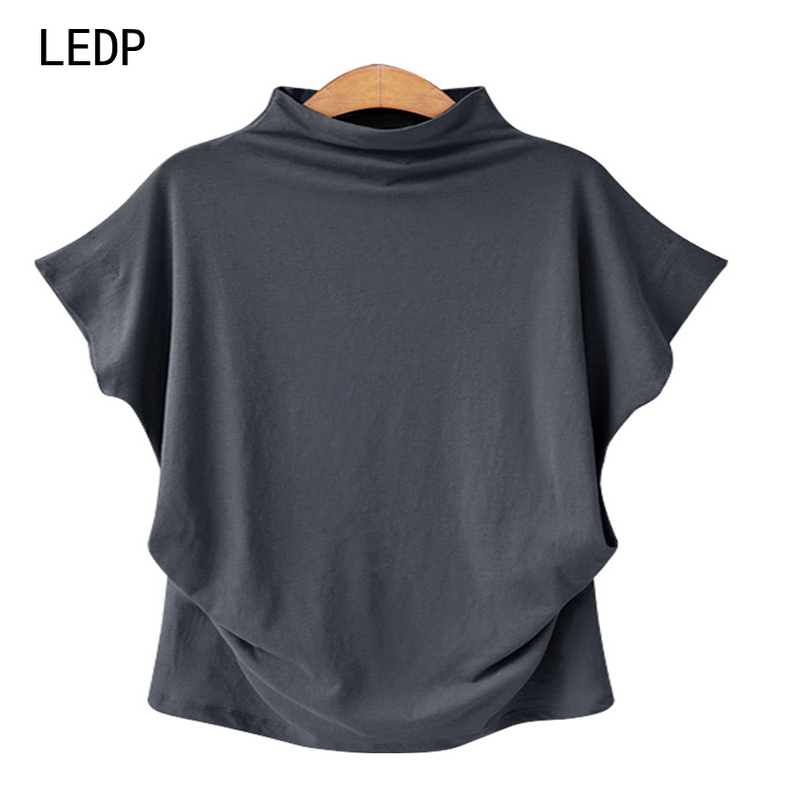 181875 Jade fiber cool large size women's T-shirt summer ice skin touch moisture absorption quick drying anti-ultraviolet outdoor sun protec
