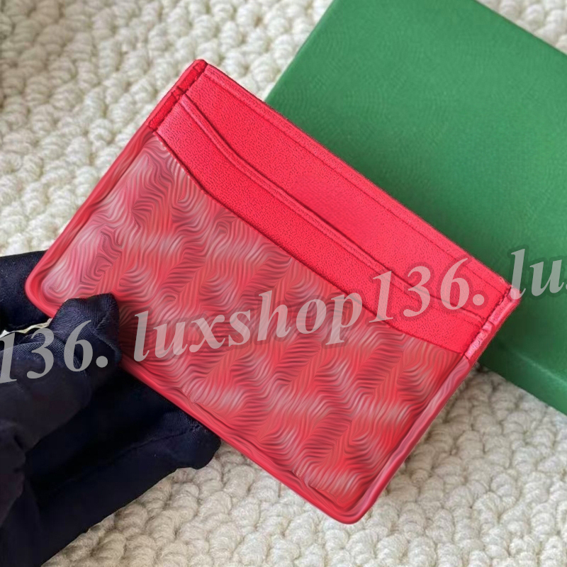 Sacs de cartes de créateurs Mode Femmes Portefeuilles Titulaire de la carte classique Mini sac à main de voyage 7x10.5cm avec boîte-cadeau 21373