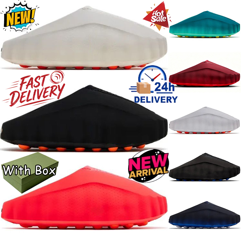 Designer Shoes 001 Series Slippers Various colors include white black, Grey red blue green Comfortable and breathable outdoor casual shoes With Box