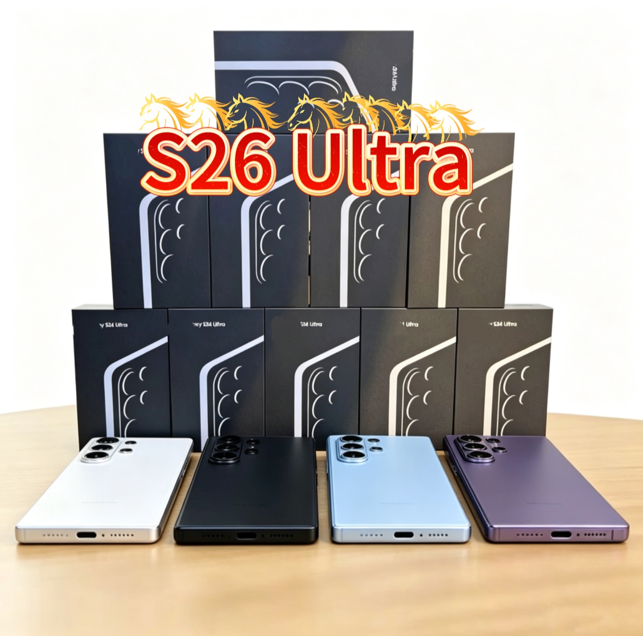 S26 Ultra 5G Smartphone 6.9-inch Full Touchscreen, Supports Facial Recognition Unlocking and Wireless Charging, 16GB + 1TB Massive Storage-image-1103553521