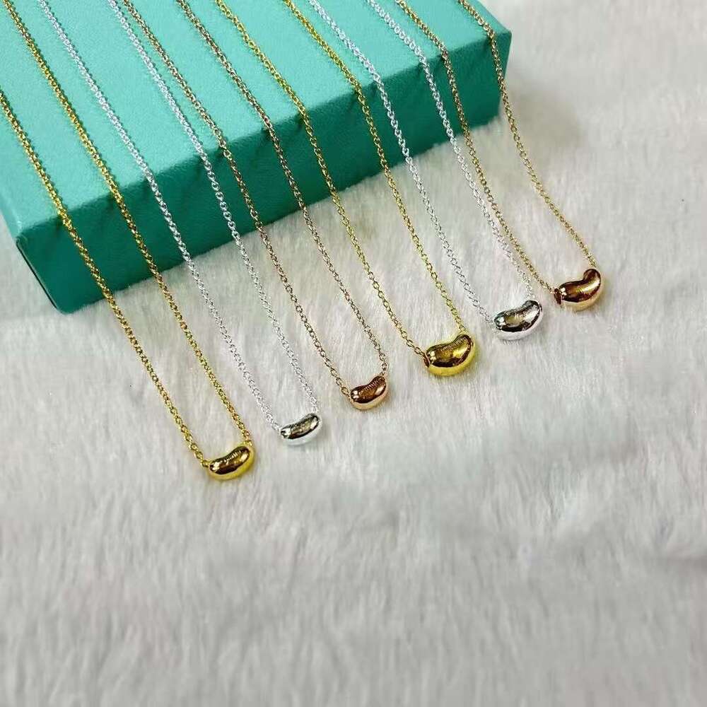 Necklace Designer Jewelry Women Pea Beans Pendant Necklace Bracelet Earring Set Premium V Gold Fine Electroplated Minimalist Luxury Daily Stackab-image-1103581583