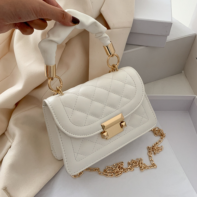 Popular Versatile Ins Ladies' Bags Designer Trendy Korean-style Luxurious Chain Crossbody Bag For Work Popular Online Handbag Shoulder Bag
