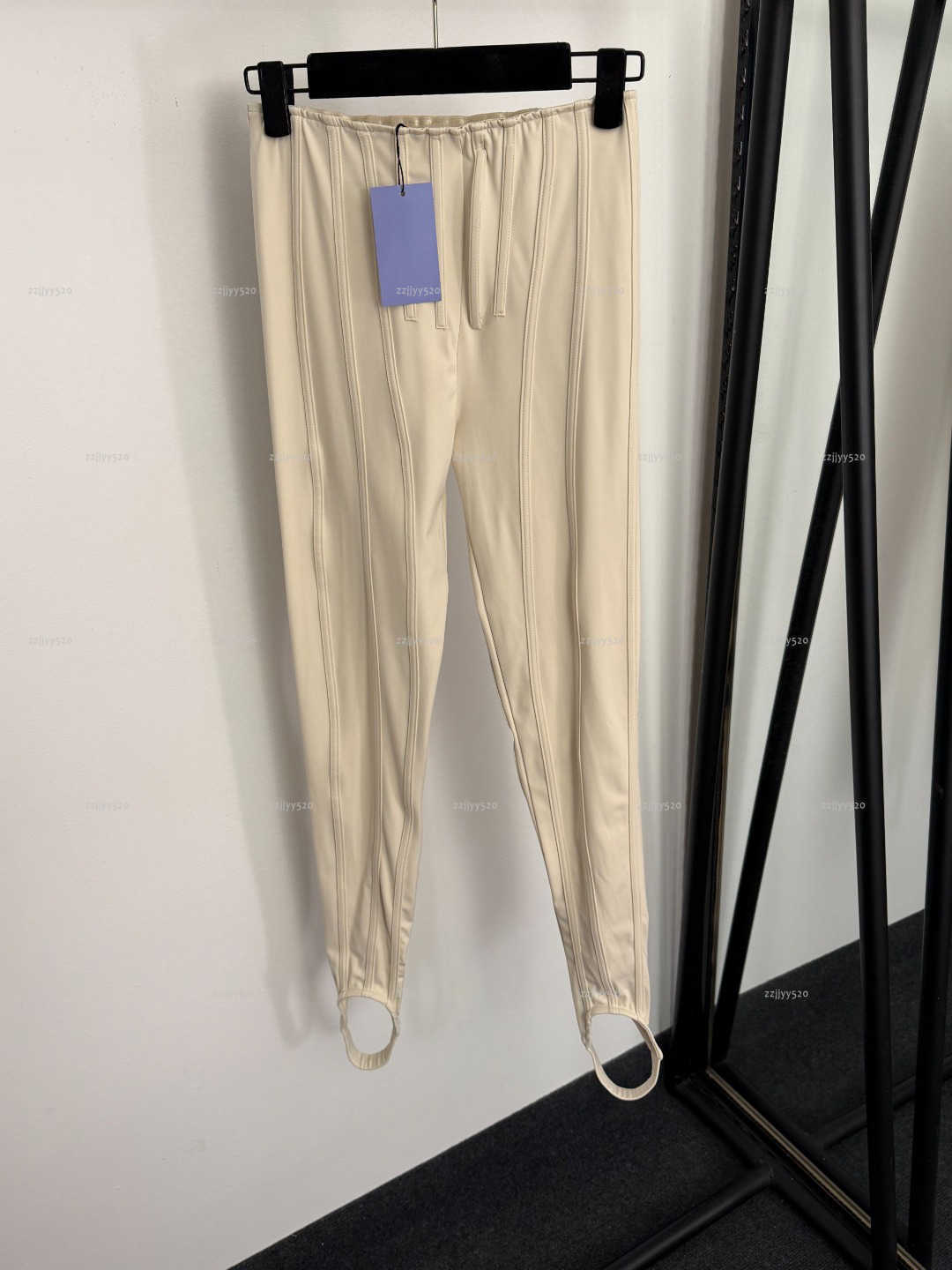 Brand women leggings high quality girls pants designer clothes women 3D striped elastic slimming leggings with small feet and leggings size:S-XL-image-1103572946