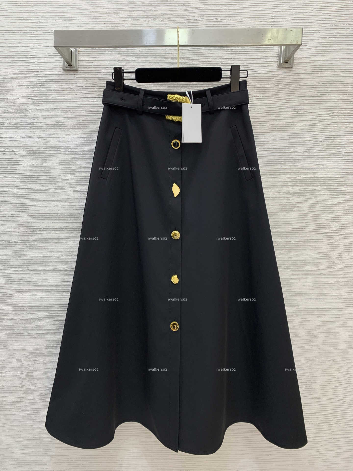 Classics Skirt women dress Summer lady dresses women designer clothes A-line mid-length skirts A102X02N088-image-1103571772