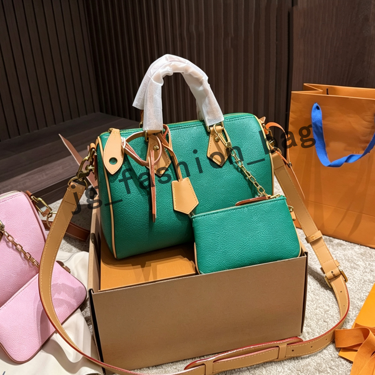 10A Premium Quality Lady Colorfull Pillow Handbag Women Luxury Casual Large Capacity Crossybody Bag Real Leather Evening Bags 25cm 30cm