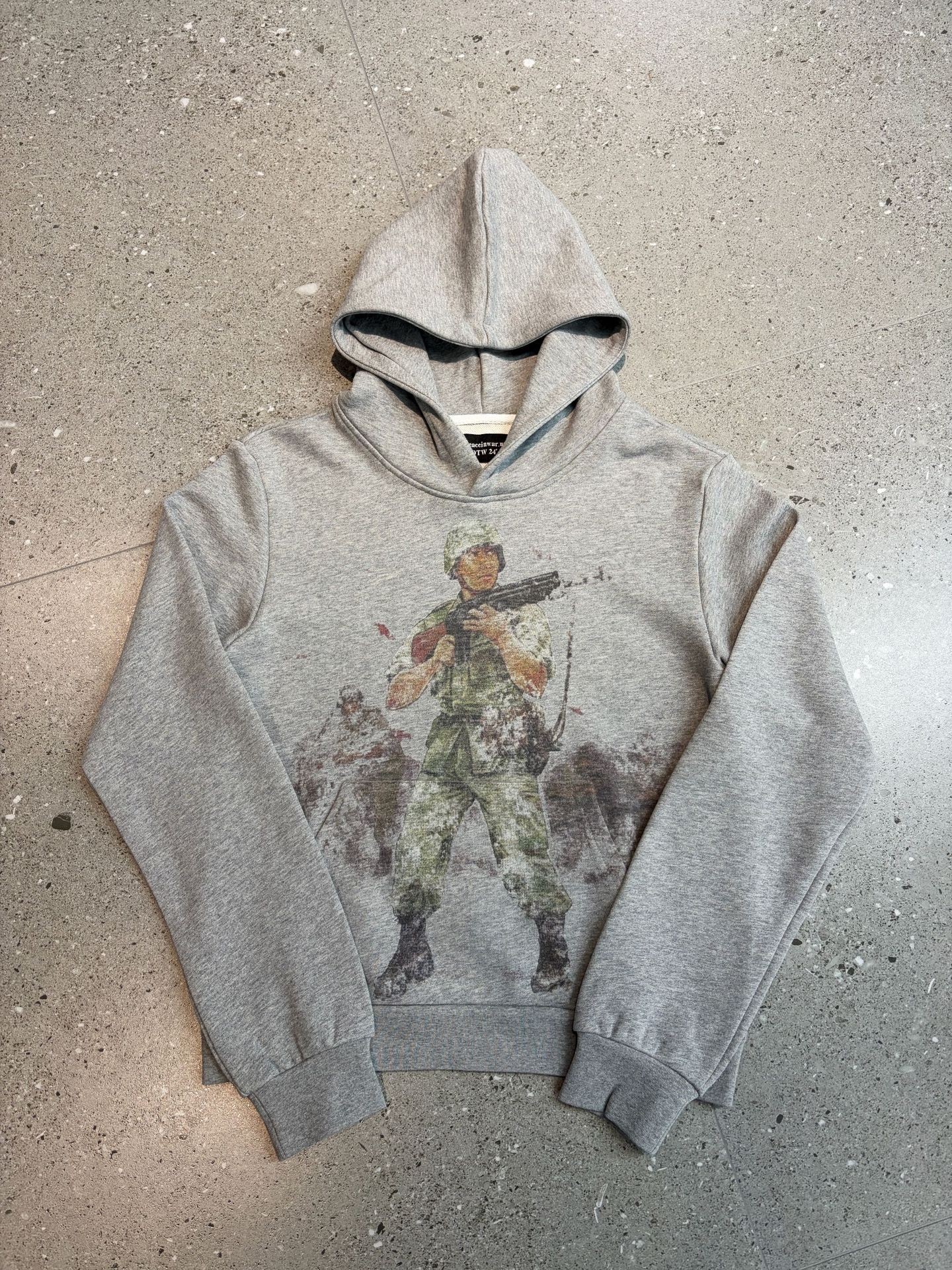 Who Decides War Sweatshirt Jacket Designer Mens Hoodie Fast Shipping Jeans Collection Cardigan Free Shipping Hot Sale Peace In War Hoodie High Quali