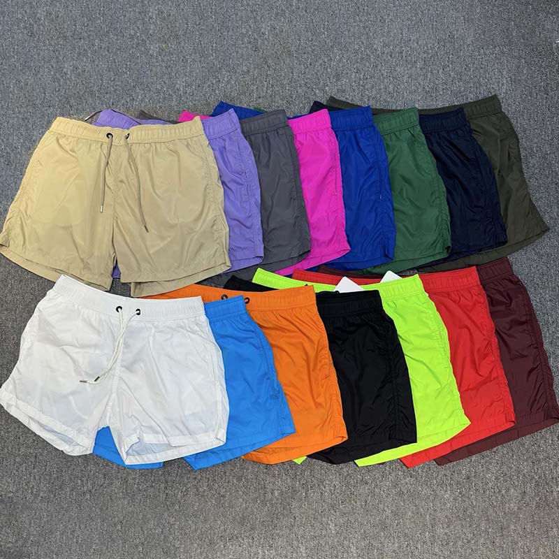 shorts 15 colors summer outdoor men shorts classic embroidery badge shorts tour shorts quick-drying swimming mens shorts beach shorts casual short s