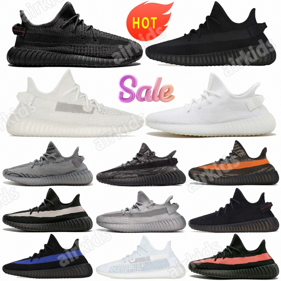 sneaker shoe men mens shoes onyx Bone Blue Cream White Dazzling grey dark Static Reflective Black Reflective size 36-45 m9Fe#