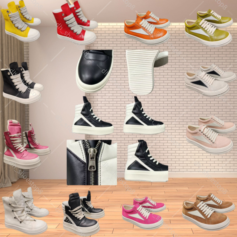 2026 new designer shoes Out of Office Sneaker Casual Shoes Low Tops Vintage Distressed Leather mens shoes Trainers Platform Trendy High-Top Thick-So
